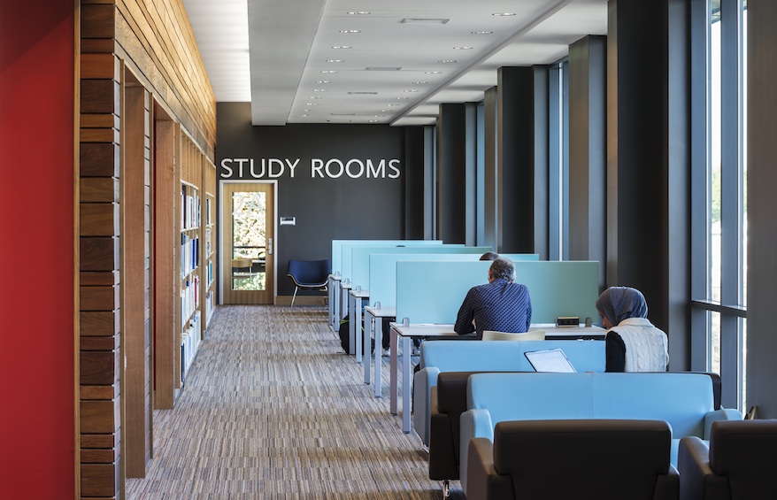 Southern New Hampshire University Library Study Rooms