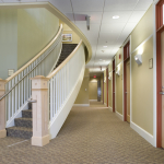 University of New Hampshire Randall Hall Housing Stairs