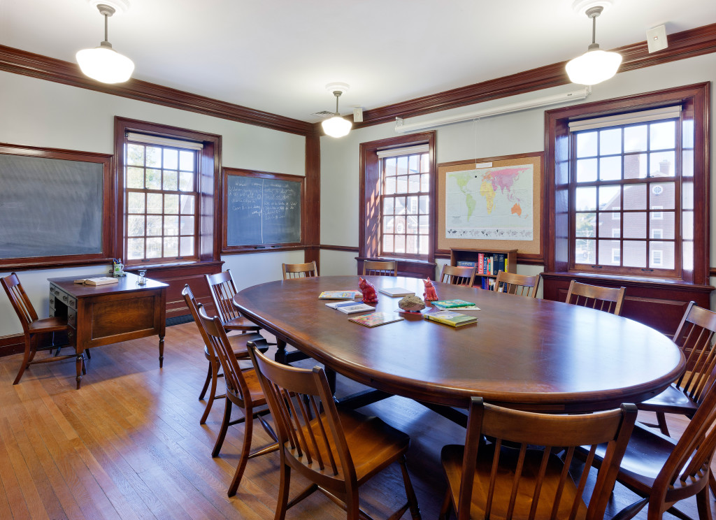 PHillips Exeter Academy Phillips Hall Roundtable Classroom