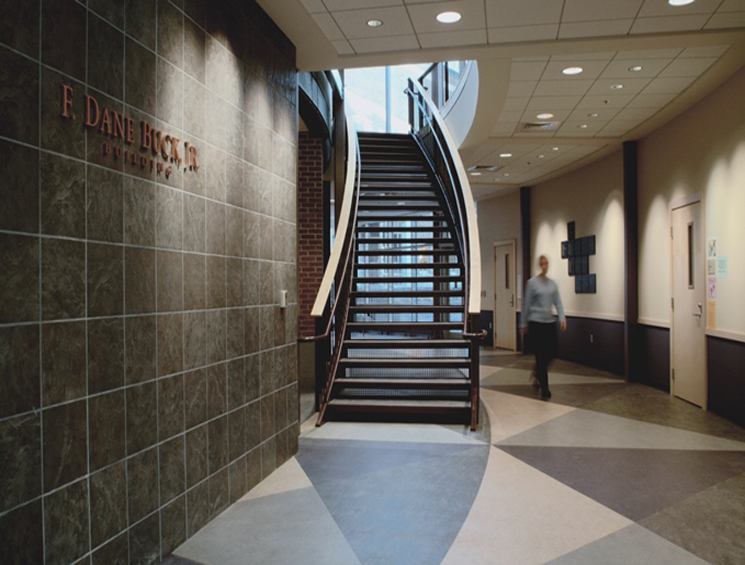 UNH School of Law Franklin Pierce Law Center Interior Stairs