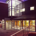 UNH School of Law Franklin Pierce Law Center Exterior Night
